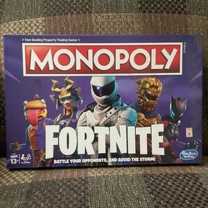 Hasbro Monopoly Fortnite Edition - Purple and White